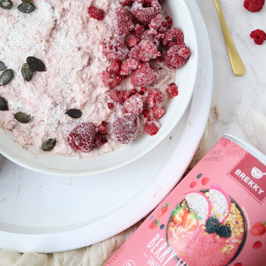 Berry Vibes Overnight Oats