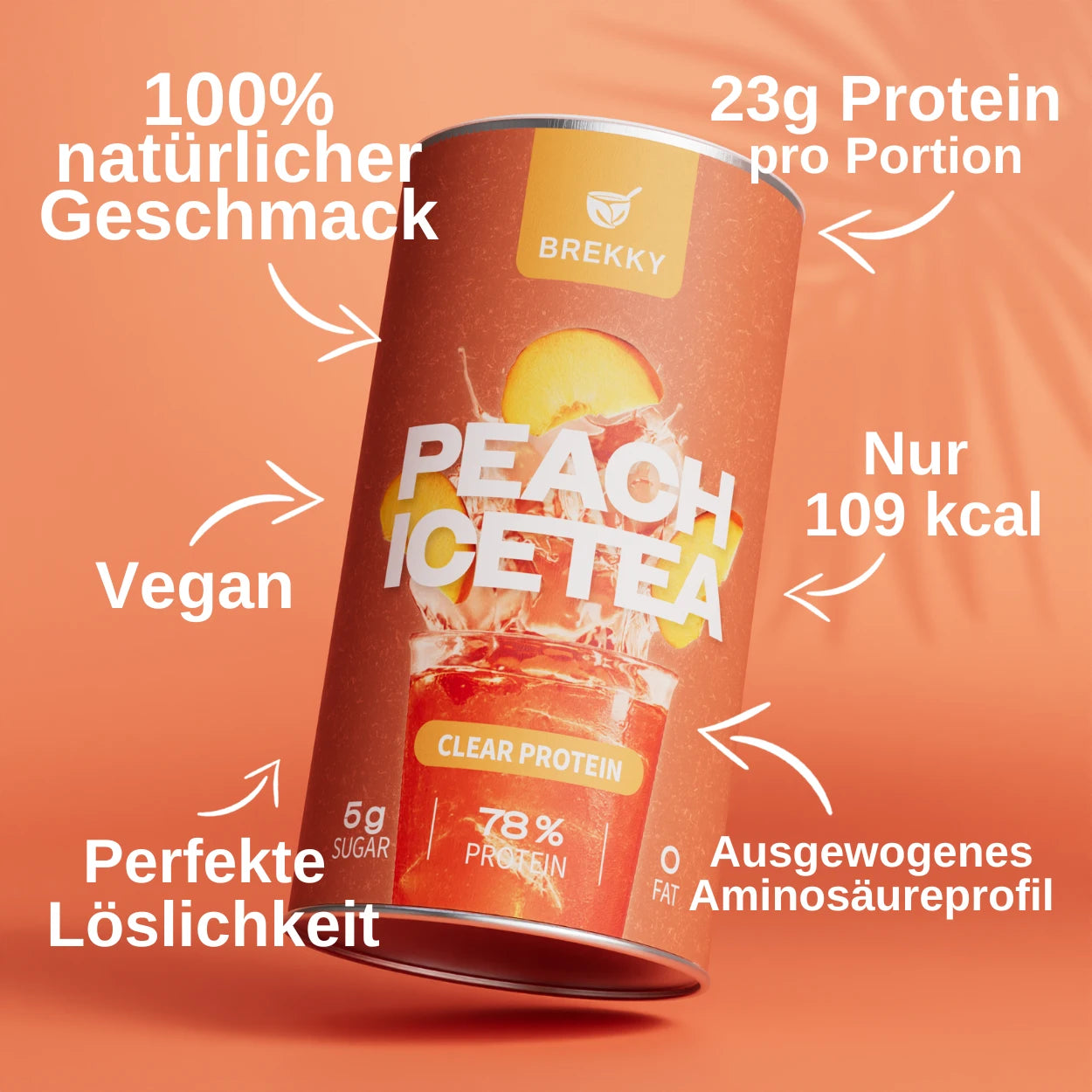 Peach Ice Tea - Veganes Clear Protein