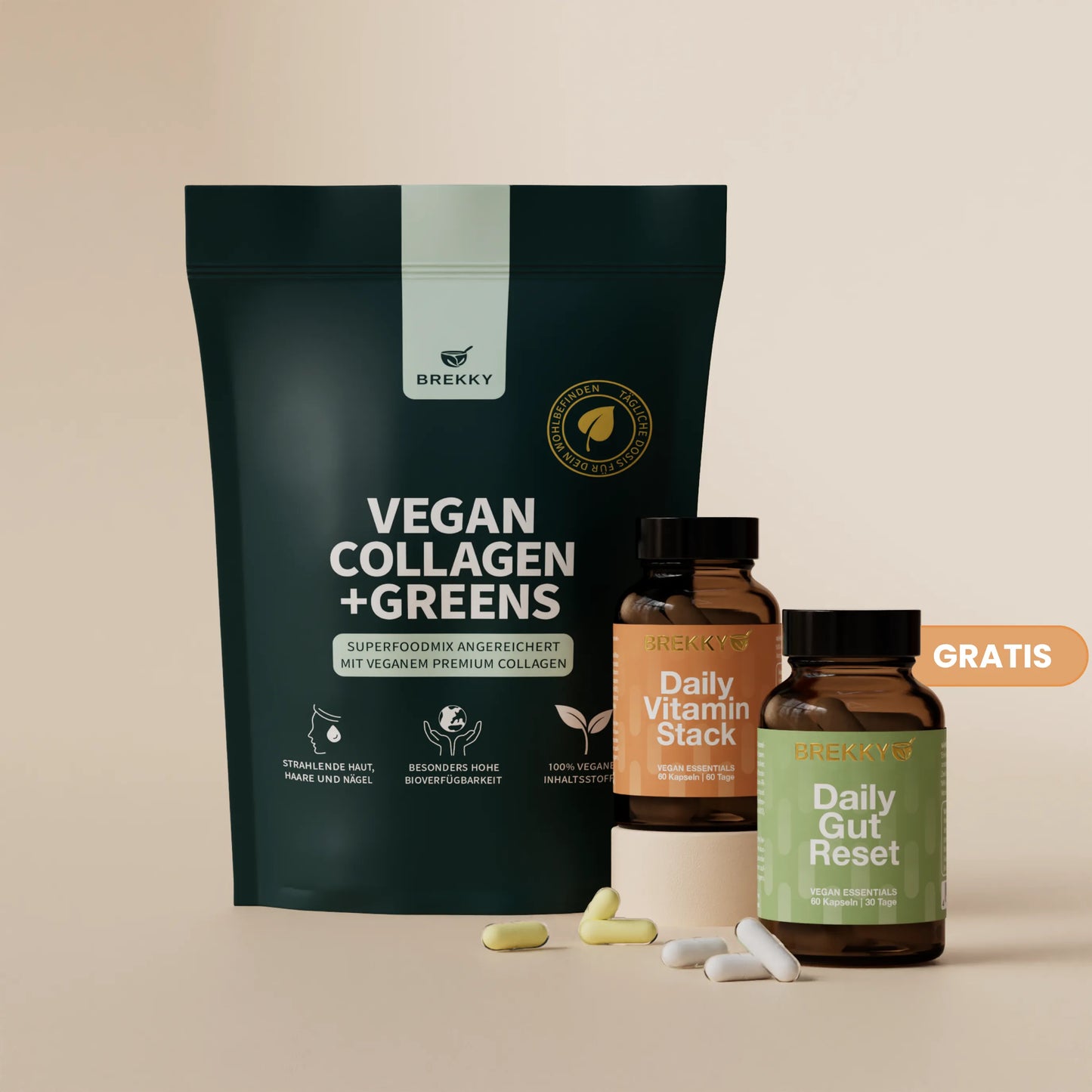 Vegan Collagen + Daily Essentials Halloween Probierpaket