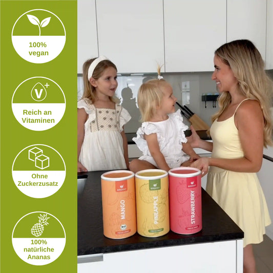 Gefriergetrocknete Ananas