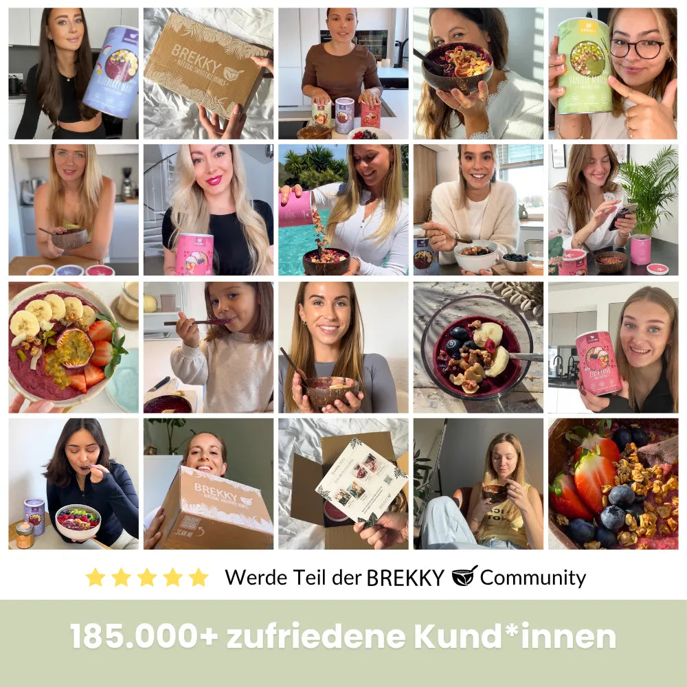 4 für 3 Smoothie Bowl Halloween Probierpaket