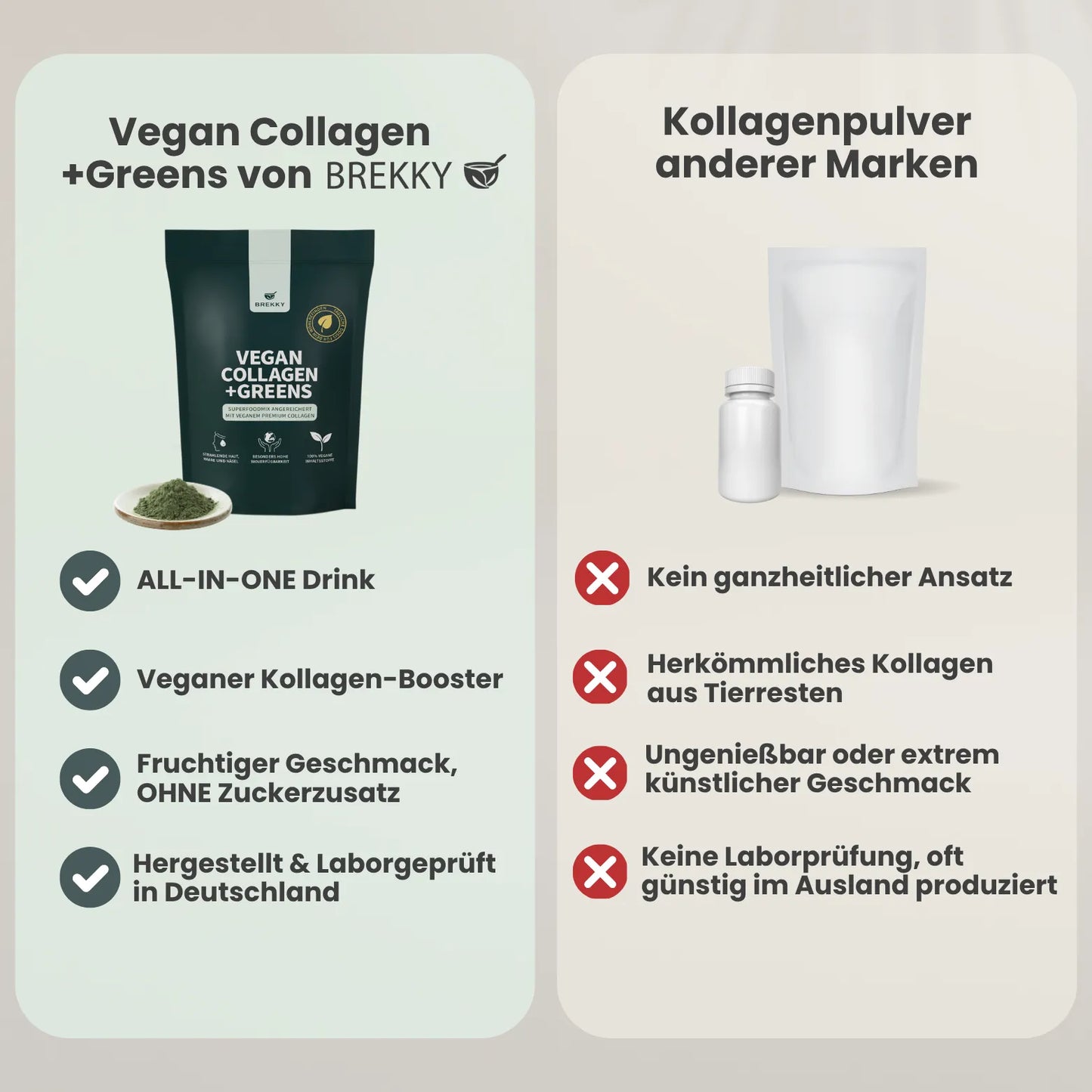 Vegan Collagen+Greens Halloween Probierpaket