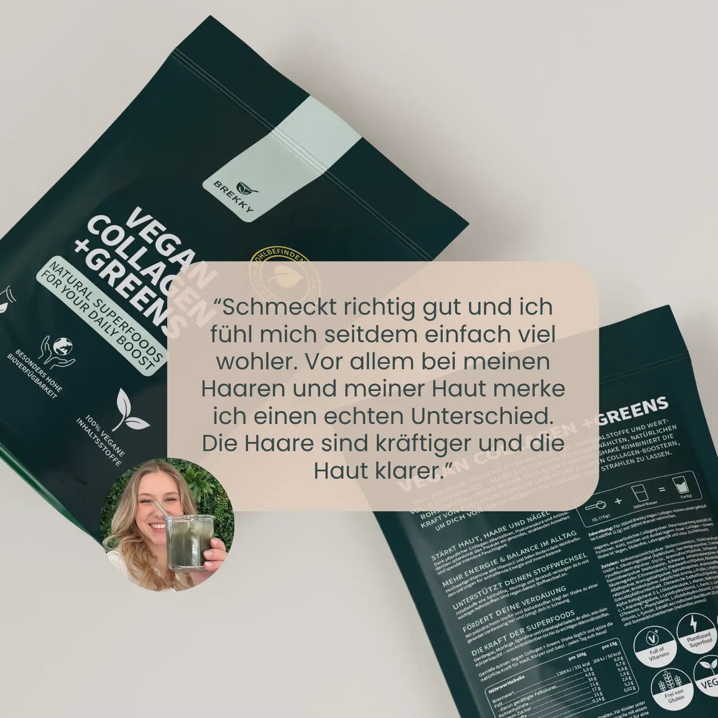 Vegan Collagen+Greens Halloween Probierpaket