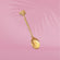 Gold Palm Tree Spoon