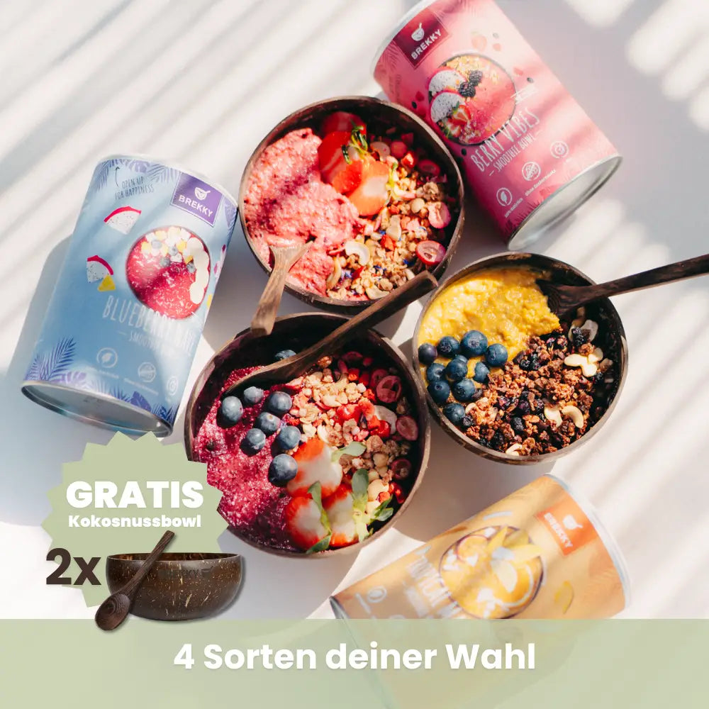 Flash Sale Probierpaket I 4er Smoothie Bowl Wahlset