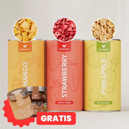 Gefriergetrocknete Früchte | Probierpaket mit GRATIS Spreads