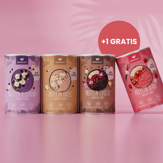 4 für 3 High Protein Smoothie Bowl Birthday Sale Probierpaket