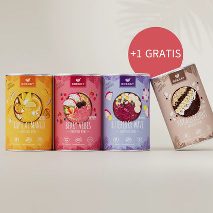 4 für 3 Smoothie Bowl Probierpaket