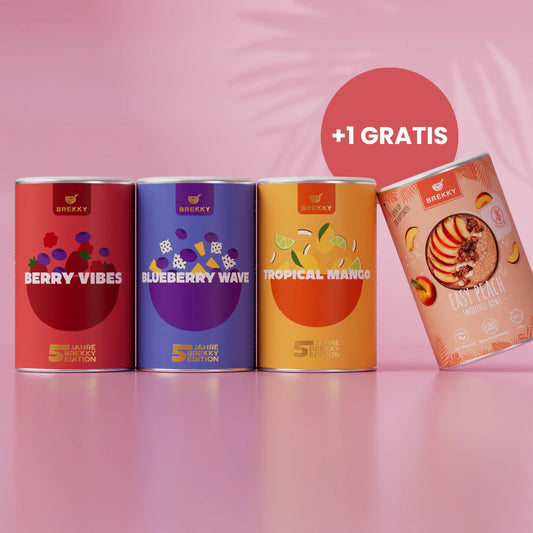 4 für 3 Smoothie Bowl Birthday Sale Probierpaket