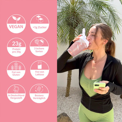 Vegan Premium Clear Protein - Autumn Bundle with FREE Glasses