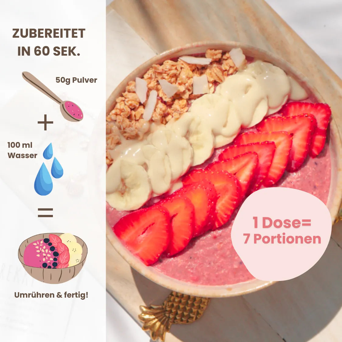 4 für 3 High Protein Smoothie Bowl Probierpaket