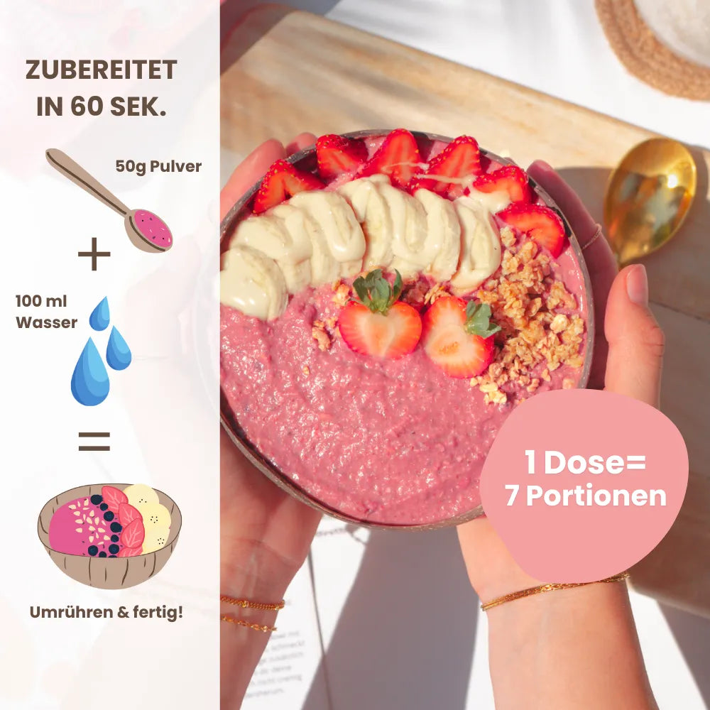 Protein Erdbeere Vanille